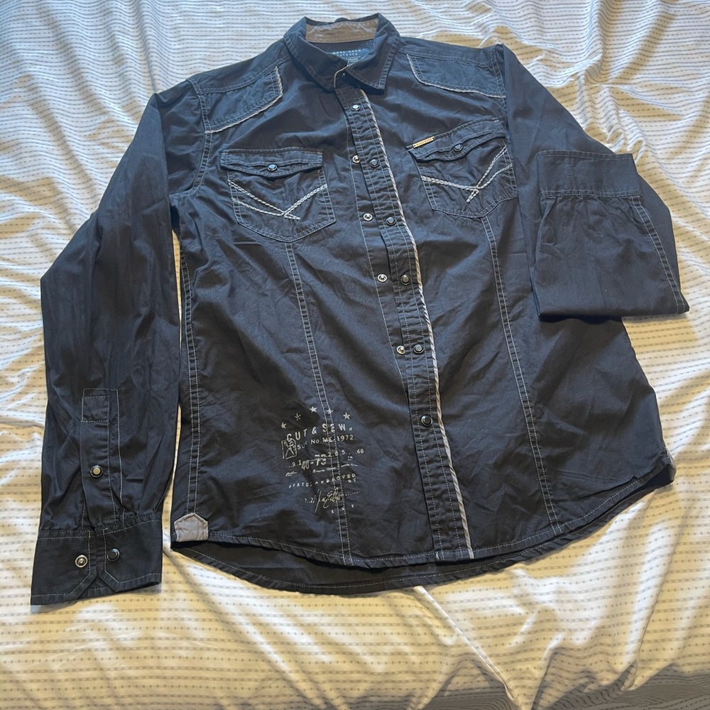 Marc Ecko button up. Never worn once. Size Small